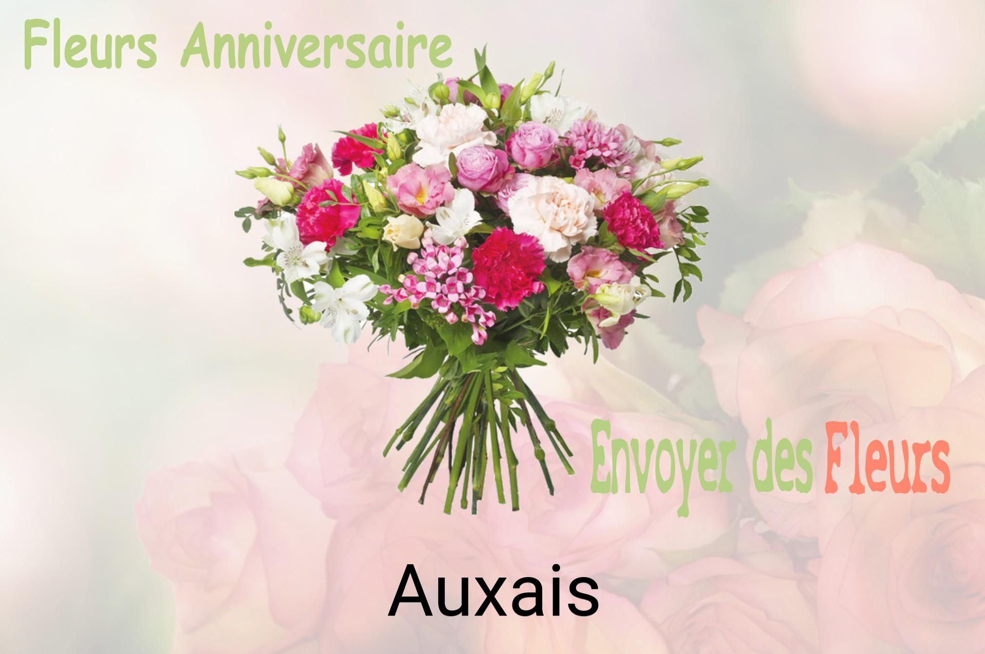 Bouquet de fleurs d’anniversaire livré à Auxais